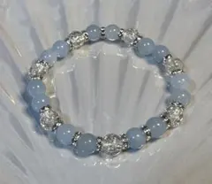 (836) 天然石 ブレスレット⟡.·