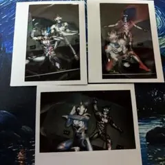 ウルトラマンゼット、ウルトラマンブレーザー　チェキ 3枚セット