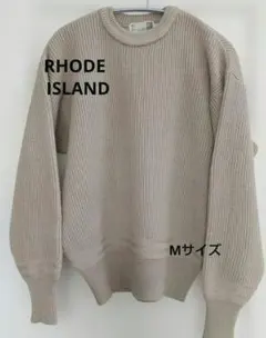 RHODE ISLAND ニット長袖セーター　 Mサイズ