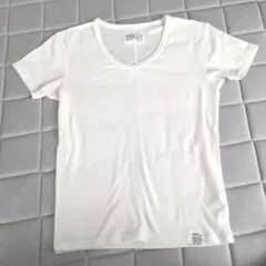 メンズ 白T アズール moussy AZUL Vネック Tシャツ ホワイト