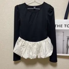 新品未使用　ペプラムトップス