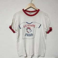 70s champion チャンピオン リンガーT Tシャツ Lサイズ