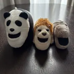 シャクレルプラネット ぬいぐるみ マスコット 3種セット