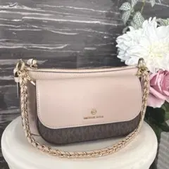 ❤️ニューモデル可愛いチェーン、重ね付けのマイケルコース２つセット！