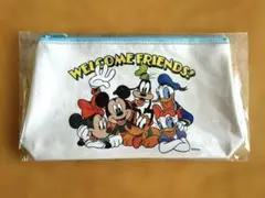 ミッキーマウス ポーチ WELCOME FRIENDS!
