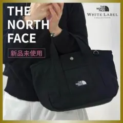 ラスト1点 韓国限定✨ノースフェイス 黒 ショルダートートバッグ サブ