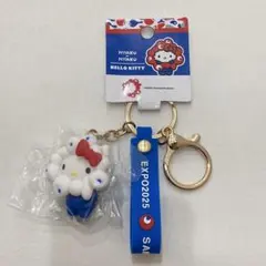 EXPO2025 ミャクミャク ハローキティ キーホルダー 新品のサムネイル