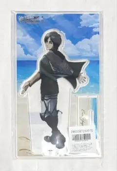 進撃の巨人 カラオケの鉄人 カラ鉄 海 アクリルスタンド アクスタ エレン
