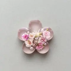 ハンドメイド　レジンヘアゴム