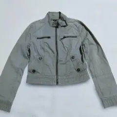 ミリタリージャケット カーキ グレー CECIL McBEE