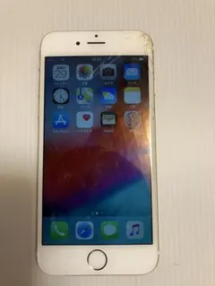 iPhone 6 ios12.5.7 ゴールド 画面ひびあり