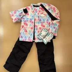 yuk 子ども用スキーウェア150・グローブセット