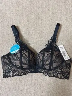 【新品】aimerfeel ストレッチレース 超盛ブラ　ブラックB65