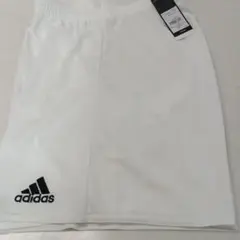 adidas ホワイト サッカーパンツ 新品　XＯサイズ