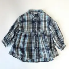 and D. petit main チェックスタンドチュニック