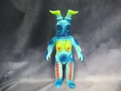 当時物 旧バンダイ 仮面ライダー 地獄サンダー キングサイズ ソフビ