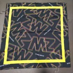 ZUMBA WEAR バンダナ 黒✕黄色