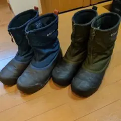 Columbia ブーツ ネイビー・オリーブ2足セット27センチ