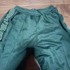 ジャージ パンツ グリーン サイドライン