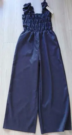 VIS サロペット ワイドレッグ