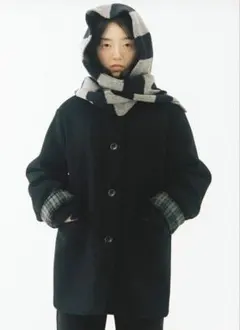新品 宮下 soloist 総柄ウールカシミヤウールポンチョ - メルカリ