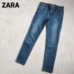 ZARA TRAFALUC スキニーデニム ジーンズ ブルー ストレッチ ザラ