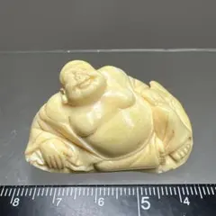 時代根付 極上細密彫り白材 マンモス牙製 作家物 天然素材 在銘 正光