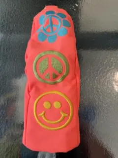 フェアウェイウッド用ヘッドカバー 赤