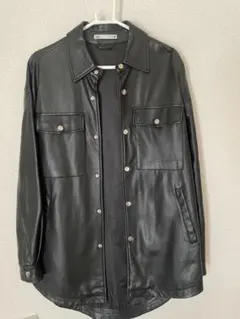 ZARA フェイクレザージャケット
