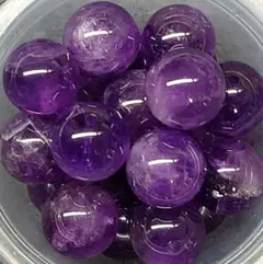 B445　アメジスト　紫水晶　9.5ミリ