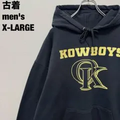 헌 옷 포트 앤 컴퍼니 파커 후디 KAWBOYS 블랙 블랙 XL