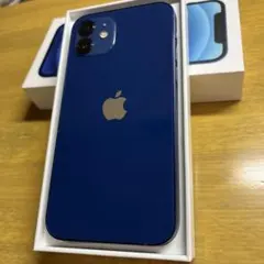 iPhone12 mini 128GB ブルー UQ SIMロックあり 箱付 - メルカリ