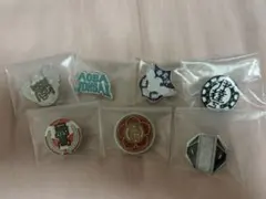 ハイキュー 校章 ピンバッジ 烏野 音駒 梟谷 伊達工 青葉城西 白鳥沢 稲荷崎