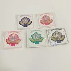名探偵プリキュア　シール　5枚セット