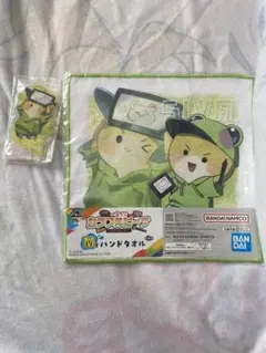 一番くじ　カラフルピーチ　シヴァ　アクリルペンスタンド　ハンドタオル