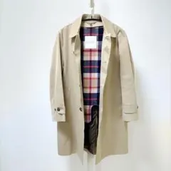 マッキントッシュ ステンカラーコート ウールライナー 防水加工 ベージュ 38