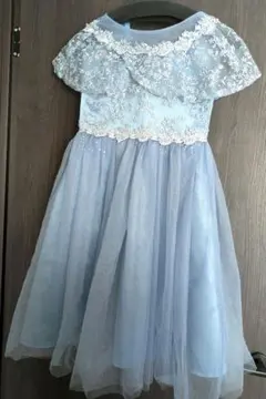 【値下げしました】フォーマルドレス ブルー 120cm