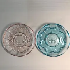 ミスド　ガラスの丸小皿