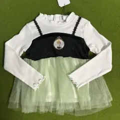 【新品】アナ雪 長袖チュール トップス120㎝ アナ