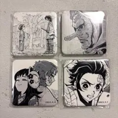 【匿名配送】鬼滅の刃diningお楽しみくじ 台本表紙イラストスクエア缶バッジ