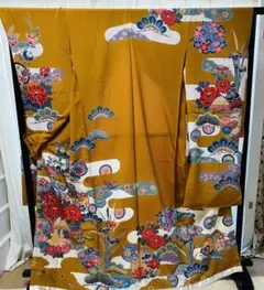 最安値中❗️早い者勝ち❗️高級振袖　正絹　紅型調　新品　原価割れ❗️未仕立て