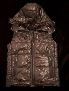 ファーダウン ファーベスト M平成 グランジ y2k 00s お兄系 短丈 光沢