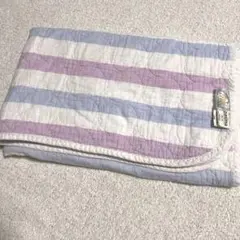 pasima パシーマ ベビーキルトケット　敷きパッド ボーダー柄 日本製