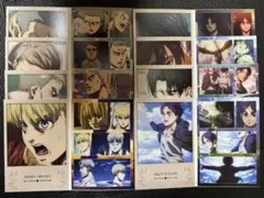 「進撃の巨人」一番くじ　地鳴らし　F賞メモリアルカード～最後の戦い～　コンプ8種