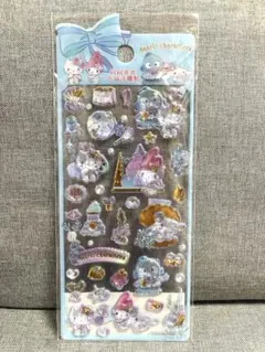 日本未発売！ サンリオ ボンボンドロップシール うるちゅる 立体シール