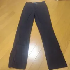 PLACE プレイス ストレート ブラック チノパン