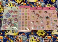 セリアディズニープリンセス ウォーターシール ストーンシール カプセルシール2種