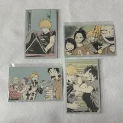 僕のヒーローアカデミア ヒロアカ 原画展 メモリアルコレクション 4枚セット