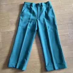 ZARA グリーンパンツ Sサイズ