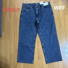 UNIQLO×JWANDERSONストレートジーンズ 35㌅W89㎝股下補正済み